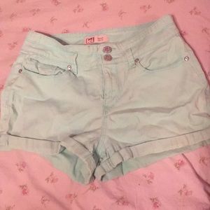 High waisted shorts